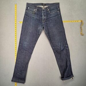 A.P.C. Petit New Standard Jeans Mens Dark Selvedge Denim Slim Tapered Fits 31x28
